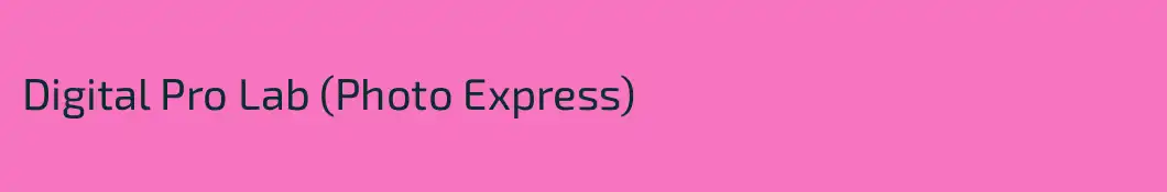 Digital Pro Lab (Photo Express)